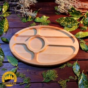 Ovalna daska sa podelama